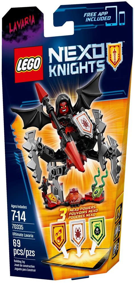 Дэйв осборн, jerry forder, jean paul vermeulen. LEGO Nexo Knights Ultimate Lavaria 70335 | Bouwsets.nl