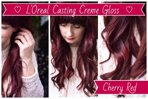 It doesn't require too much maintenance or styling. loreal castings black cherry - Google Search | Cherry hair ...