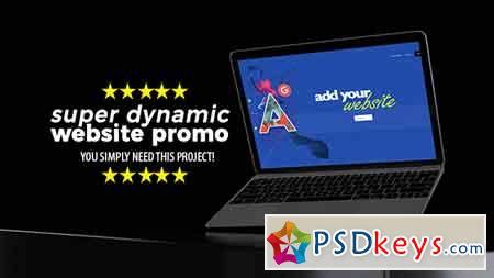 Impressive, customizable, easy to integrate. Super Dynamic Website Promo After Effects Template ...