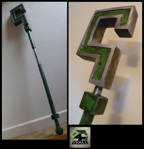 Arkham city is not the place to be rich or famous. Arkham Riddler cane (With images) | Arkham city riddler ...