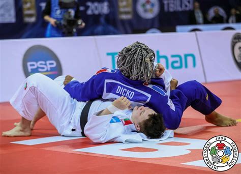 French judoka romane dicko became european senior champion in 2018 in tel aviv and in 2020 in prague. JudoInside - News - French teen Romane Dicko strikes Grand ...