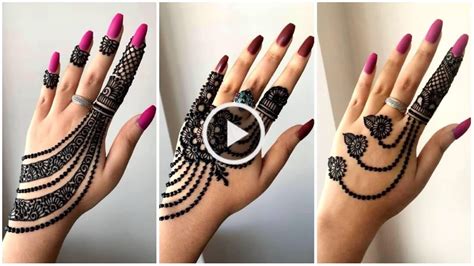 Most amazing amritsar mehndi design (amritsar henna design) that you can apply on your beautiful hands and body in daily life. Gol Tikki Mehndi Designs For Back Hand Images - Make ...