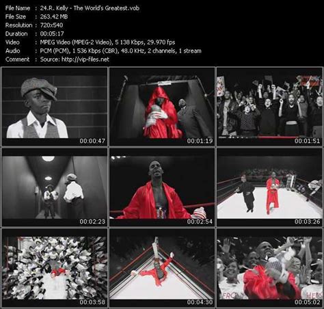 It peaked at #60 on the billboard's r&b/hip hop album chart. R. Kelly Videos. Download R. Kelly Music Video The World's ...