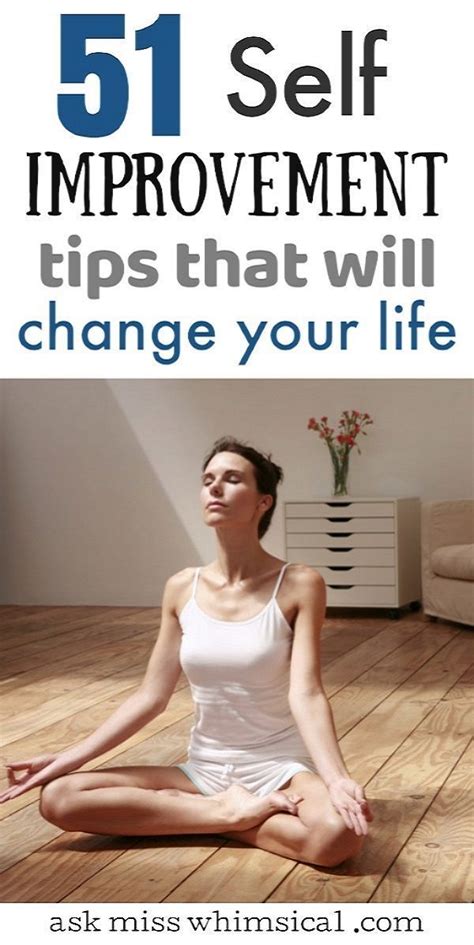 51 Self Improvement Tips That Will Change Your Life in ...