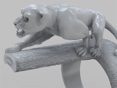 Download or buy, then render or print from the shops or marketplaces. Ring Wild Cat STL 3D Model 3D printable STL | CGTrader.com