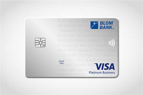 Visa® business real rewards credit card. BLOM Visa Platinum Business Card | BLOM Bank Retail