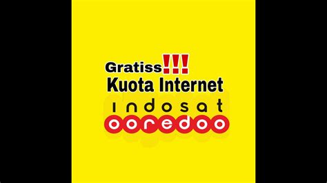 Kuota internet indosat gratis 10 gb. Cara Mendapatkan Kuota Gratis - Indosat ( im3 ooredo ) - YouTube