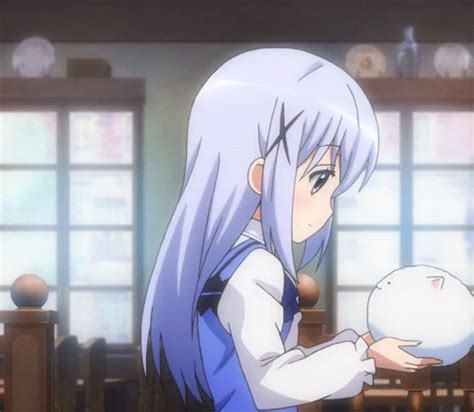 Find gifs with the latest and newest hashtags! Kafuu Chino Gochiusa Gifs \(^^)/ | •Anime• Amino