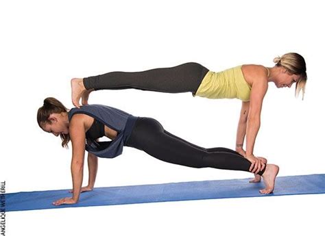 In vinyasa/flow style yoga, standing poses are strung together to form long sequences. Buddy Up and Try These 2-Person Yoga Poses | 2 person yoga ...