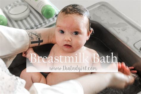 Breastmilk contains a few different types of acids that soothe and heal baby's soft and tender skin. Breast Milk Bath | Getting the Most of Your Milk - That ND ...