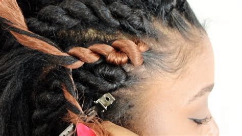 Twist braids can also be worn as a weave using the crochet method or twisted. How To: Senegalese Twist Cornrows FOR BEGINNERS! (Step By ...