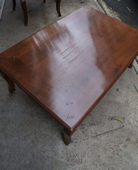 4.5 out of 5 stars. Cherrywood coffee table - Seanic Antiques