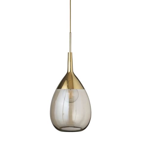 Oversized lighting is becoming ever popular and extra large lights are the go to form for stunning feature lighting. LUTE Extra Large Ceiling Pendant 70cm Smokey Gold Glass ...