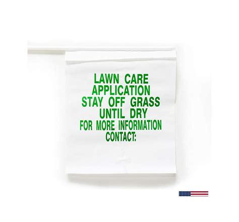 Let those neighbors know you are officially throwing down, and hoping for the best. Yard, Garden & Outdoor Living Lawn Care Application ...