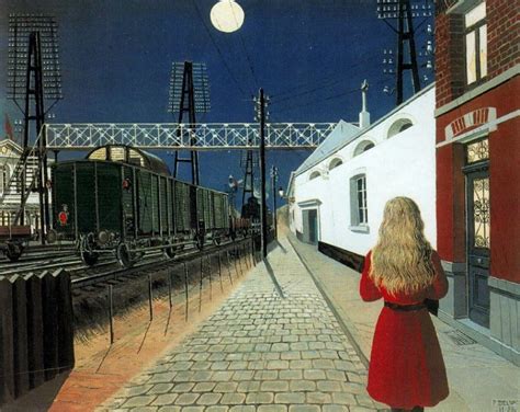 His works are exposed in the very. da cosa nasce cosa: Paul Delvaux