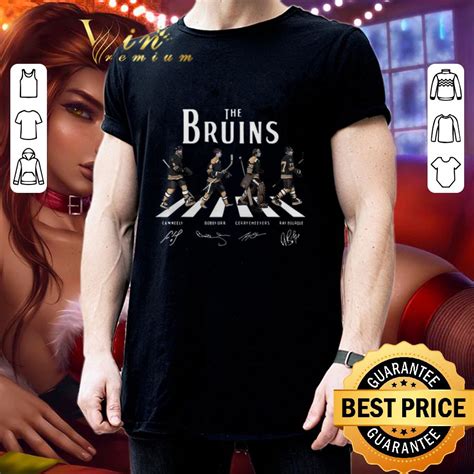 Great savings & free delivery / collection on many items. Funny Boston Bruins The Bruins Abbey Road signatures shirt