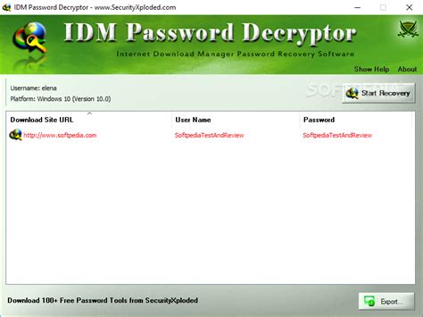 Offline installer with 1 click direct download link. Download IDM Password Decryptor 5.5