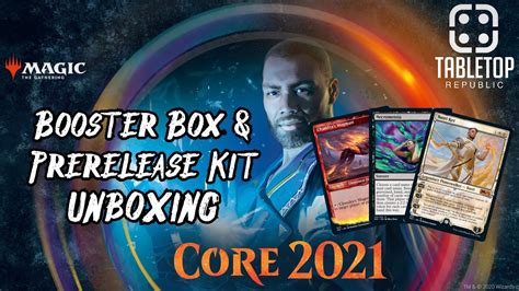 Maybe you would like to learn more about one of these? Core Set 2021 Unboxing! Booster Box & Prerelease Kit - YouTube