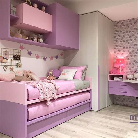 Camere da letto moderne e classiche a padova. Quando lo spazio è poco | Camere da letto ragazze, Cameretta bambini idee, Camerette