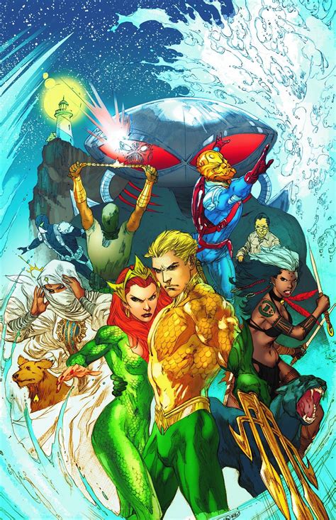 Aquaman #13 Ivan Reis, Aquaman with Mera and the Others | Aquaman comic, Aquaman artwork, Mera 