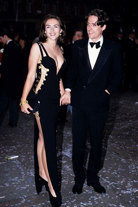 The unforgettable dress that she wore to attend the premiere of four weddings and a funeral with former boyfriend hugh grant made her an overnight sensation. Pop Culture And Fashion Magic: Versace Fall Winter 2013 ...