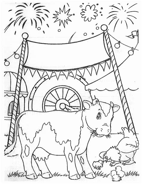 Wisconsin's constitution , 30th state. State Fair Coloring Pages | Coloring pages, Detailed ...