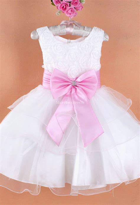 Robe bebe fille bapteme avec images robe bapteme fille robe. Robe de cortège enfant blanche à bretelles