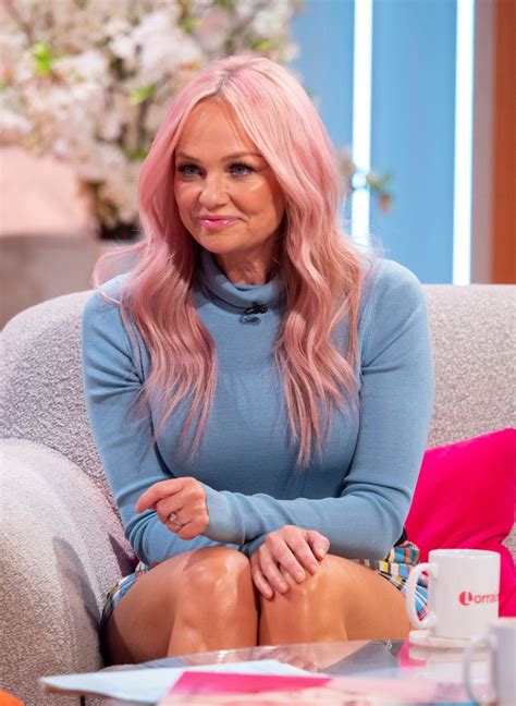Emma lee bunton was born on 21st january 1976 in north london. Emma Bunton Clicks at Lorraine Show in London 1 May -2019