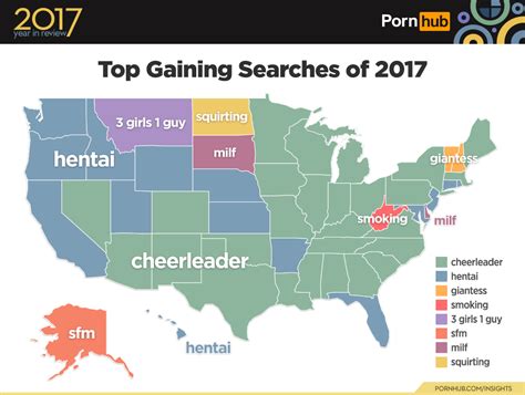 See your state's most popular search term on Pornhub | Mashable