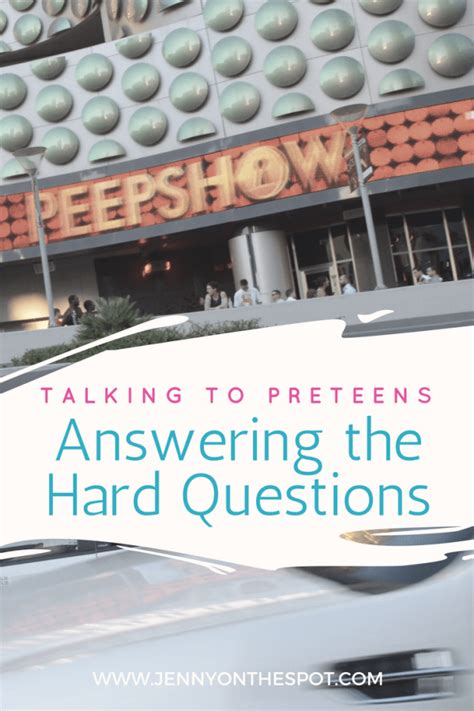 The right questions to ask a guy are often random questions because, let's be honest here are 13 random questions to ask a guy: Answering the Hard Questions - Jenny On the Spot | Jenny ...