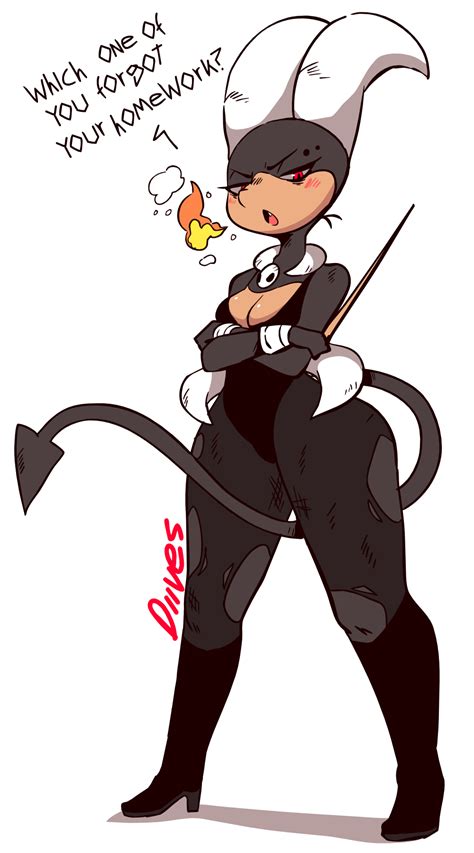 She is a daughter of the grand minister and the elder sister of whis. Miss Houndoom by diives -- Fur Affinity dot net