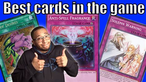 Firstly, it prevented the opponent from drawing a card in the first turn. Top 10 Most Powerful Non Banned Cards in Yugioh! - YouTube