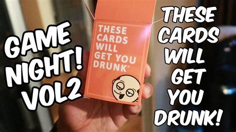 And with over 100 cards in the deck, no two games will play. GAME NIGHT Vol 2! These Cards Will Get You Drunk... 21+ - YouTube