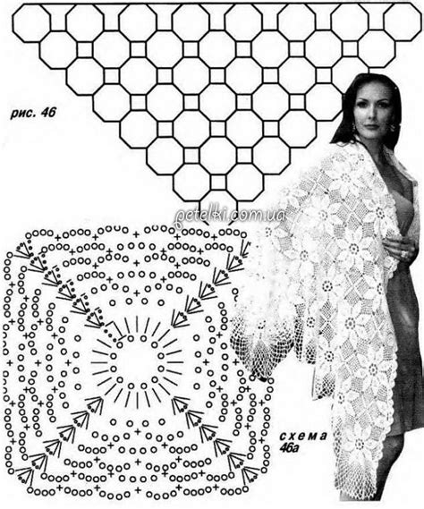 Crochet shawls are such an important part of every woman wardrobe, because they are suitable for so many occasions! Crochet Shawl + Diagrams | Crochet shawl diagram, Crochet ...