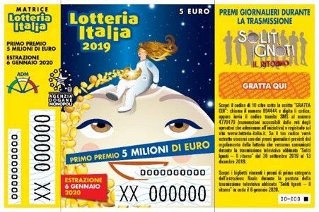 The latest lotteria italia results are displayed here after the draw has taken place. Lotteria Italia 2019 premi giornalieri I Soliti Ignoti ...