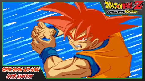 Supersonic warriors is a fighting game developed by arc system works and cavia and was released in 2004 for the game boy advance in short, whether or not you are a fan of this universe, dragon ball z: Dragon Ball Z Supersonic Warriors | Super Saiyan God Goku ...