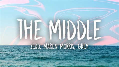 The dallas native has penned hits for ariana grande, khalid and more. Zedd, Maren Morris, Grey perform "The Middle" (Lyric Video ...