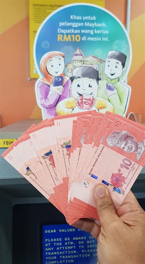 Pengalaman tukar duit raya di bank untuk kali pertama! Cara mudah tukar duit raya, tak perlu beratur panjang di ...