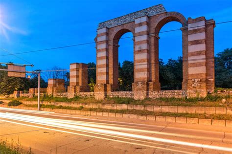 Римски акведукт в Пловдив, България - RILA.WS