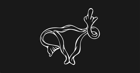 Want to discover art related to middlefinger? Uterus giving the Middle Finger - Uterus Giving The Middle ...
