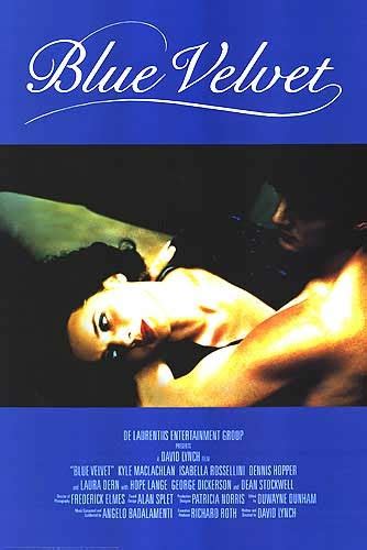 Set in a small american town, blue velvet is a dark, sensuous mystery involving the intertwining lives blue velvet. Lavey's Blog: Blue Velvet - Movie Review