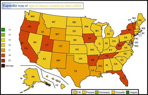 Why are such relationships with age gaps dubious at best? Legal maps of the United States of America - Eupedia