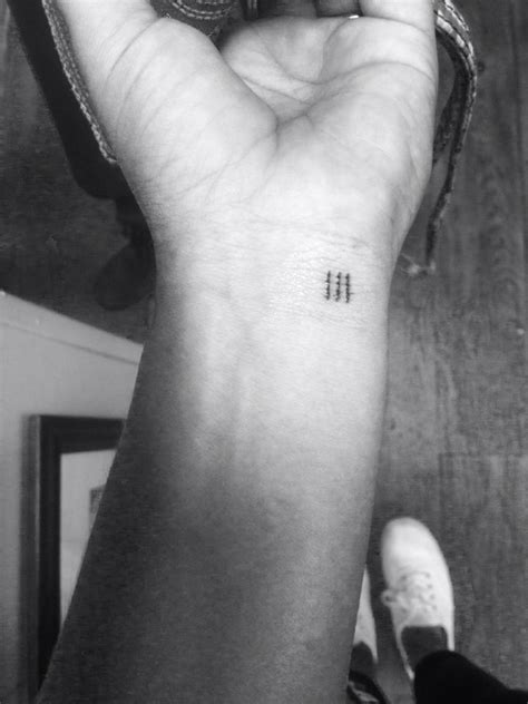 Maybe you would like to learn more about one of these? Roman Numeral three wrist tattoo | Roman numeral tattoos ...