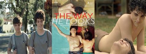 The movie is about a teenager named leonardo. فيلم الطريقة التي يبدو بها the way he looks