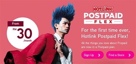 Hotlink just launched the hotlink postpaid flex mobile plan! hotlink postpaid | SoyaCincau.com
