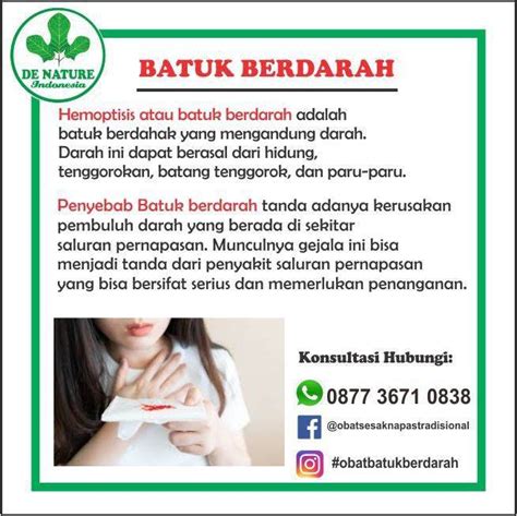 Nama obat cina untuk demam berdarah. De Nature Indonesia Pusatnya Obat Herbal: Pengobatan Batuk ...