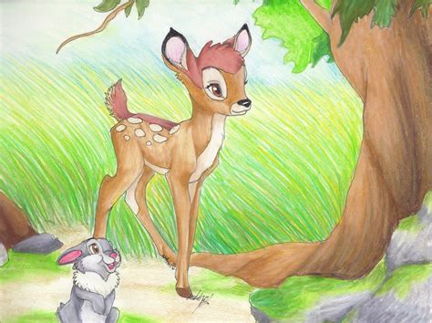 See more ideas about disney coloring pages, coloring pictures, disney colors. Bambi And Thumper Drawing at GetDrawings | Free download