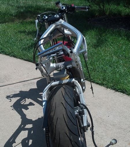 2002 Yamaha R6 Frame Roller w/title, wheels, tires, front ...