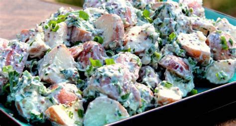 How to make potato salad with fresh dill & sour cream. Sour Cream Red Potato Salad with Bacon and Scallions | Salads | Recipes | Bull BBQ Europe