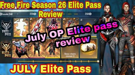 Garena free fire memang selalu menghadirkan hal terbaru bagi 500 juta penggunanya. Freefire season 26 elite pass....Free fire july elite pass ...